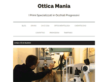 Tablet Screenshot of otticamania.net